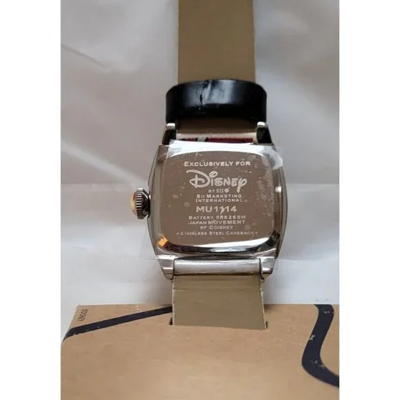 Vintage Original Mickey MINNIE Watch By Disney Comic Strap MU1114  Untested - Picture 4 of 12